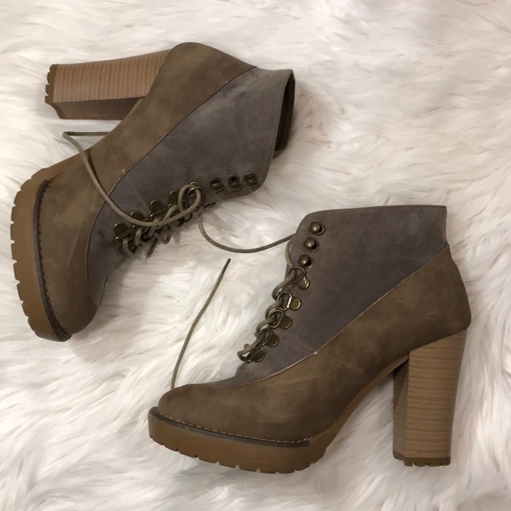 LOB Military Ankle Boots